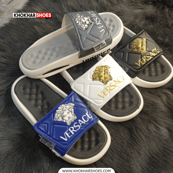 Men’s Premium VERSACE Sliders – Comfort Meets Style - Image 7