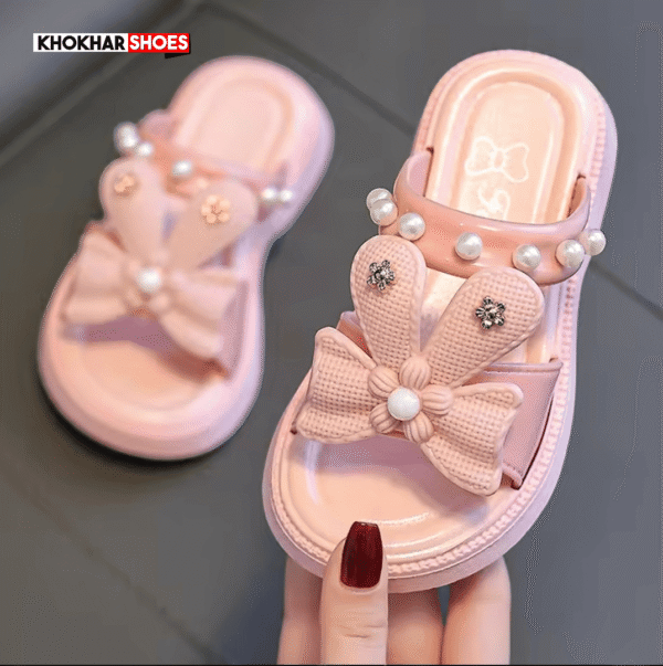 2.5 - 5 Year Kids Slippers Girls Fashionable Cartoon Cute Princess Shoe Toddler Breathanle Summer Beach Shoe Kids Shoe for Girl Pantuflas - Image 3
